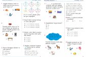 2. Sınıf Kelime Bilgisi Kazanım Testi PDF – 1