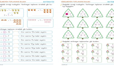1. Sınıf Verilmeyen Toplananı Bulma – 1
