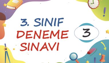 3. Sınıf Deneme Sınavı – 3 (2021-2022)