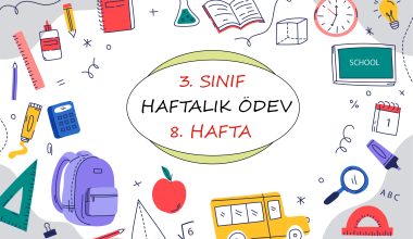 3. Sınıf Haftalık Ödev (1. Dönem 8. Hafta) 3. Sınıf Haftalık Ödev (1. Dönem 8. Hafta)