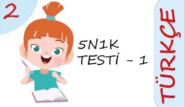 2. Sınıf 5N1K Testi – 1(Kolay Seviye)