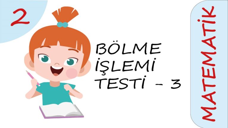 2. Sınıf Bölme İşlemi Test – 3 (Yeni Nesil)