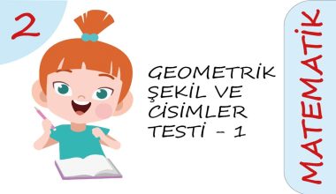 2. Sınıf Geometrik Şekil ve Cisimler Testi – 1 (Kolay Seviye)