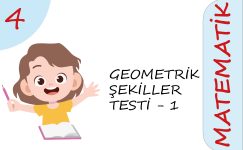 4. Sınıf Geometrik Şekiller Testi – 1 (Kolay Seviye)