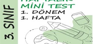 3. Sınıf Haftalık Mini Test (1. Dönem 1. Hafta)