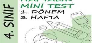 4. Sınıf Haftalık Mini Test (1. Dönem 3. Hafta) 4. Sınıf Haftalık Mini Test (1. Dönem 3. Hafta)