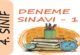 4. Sınıf Deneme Sınavı -1