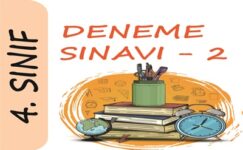 4. Sınıf Deneme Sınavı – 2