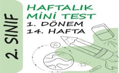 2. Sınıf Haftalık Mini Test (1. Dönem 14. Hafta) 2. Sınıf Haftalık Mini Test (1. Dönem 14. Hafta)