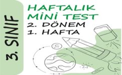 3. Sınıf Haftalık Mini Test (2. Dönem 1. Hafta)