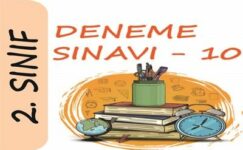 2. Sınıf Deneme Sınavı – 10