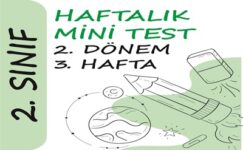 2. Sınıf Haftalık Mini Test (2. Dönem 3. Hafta) 2. Sınıf Haftalık Mini Test (2. Dönem 3. Hafta)