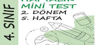 4. Sınıf Haftalık Mini Test (2. Dönem 5. Hafta)