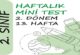 2. Sınıf Haftalık Mini Test (2. Dönem 13. Hafta)
