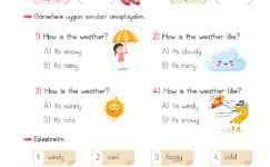 3. Sınıf (Weather) Etkinlik – 1