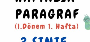 3. Sınıf Haftalık Paragraf (1. Dönem 1. Hafta) – PDF İndir