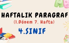 4. Sınıf Haftalık Paragraf (1. Dönem 7. Hafta) – PDF İndir