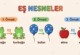 Eş Nesneler Etkinlikleri ve Çalışma Kağıtları